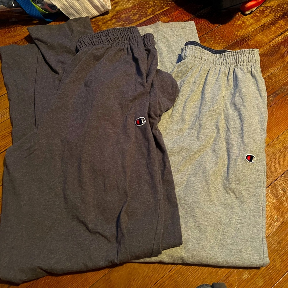 Champion pants.